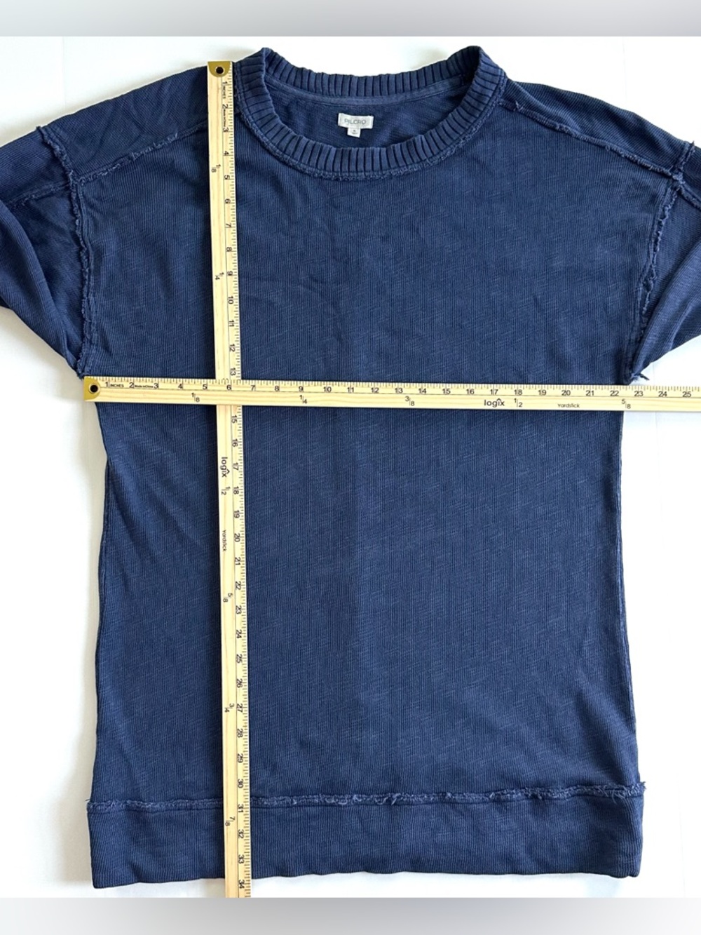 Anthropologie Pilcro Oversized Sweatshirt in Navy | XL | GUC - Picture 7 of 13